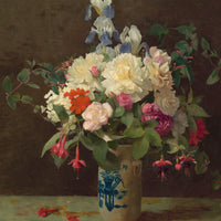 Blue and Cream Vase