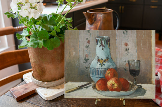 Still Life with Apples Paul Cezanne Art Print