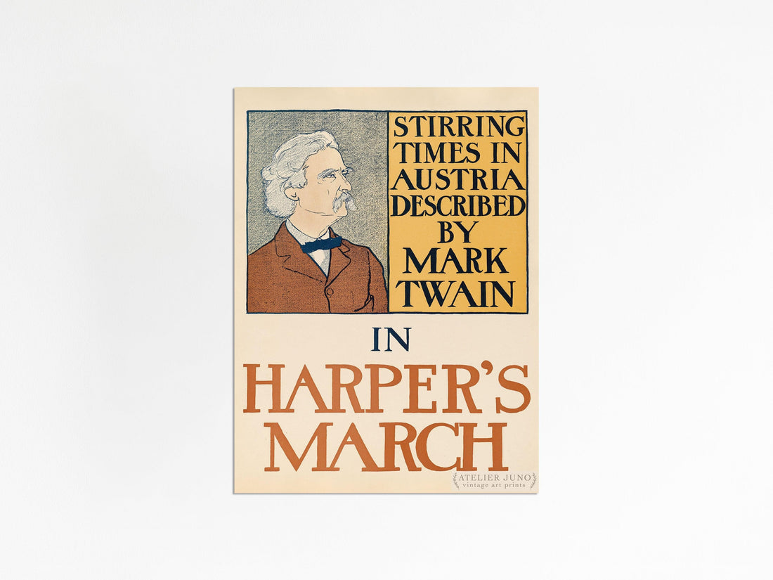 Harper's Mark Twain Cover