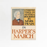 Harper's Mark Twain Cover