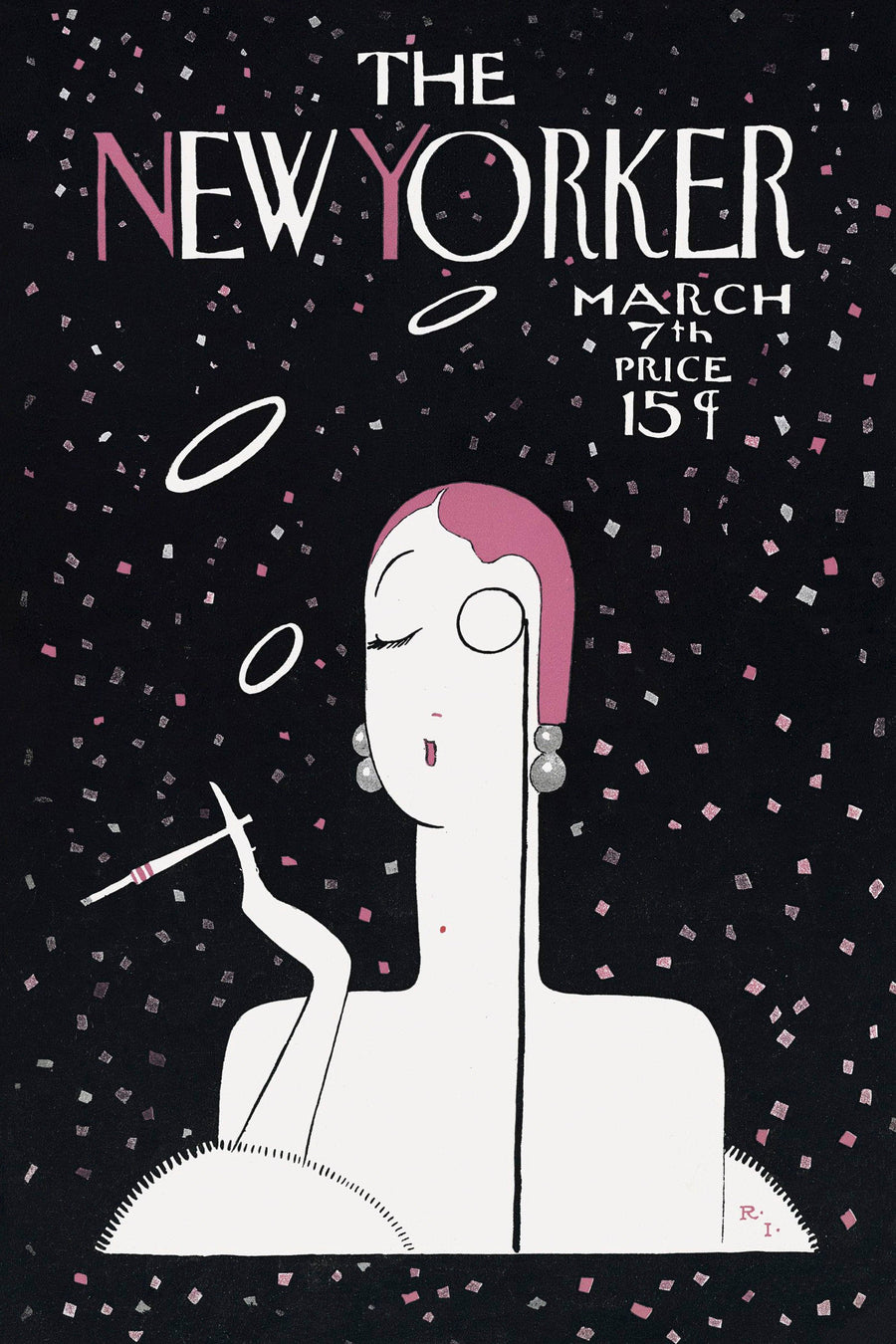 New Yorker Confetti Cover