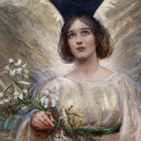 Angel with Lilies