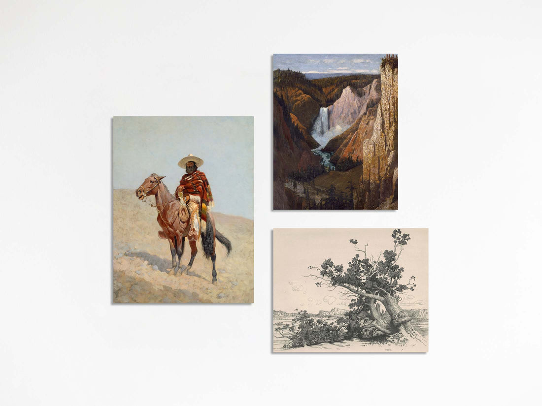 Riding West Gallery Wall Set